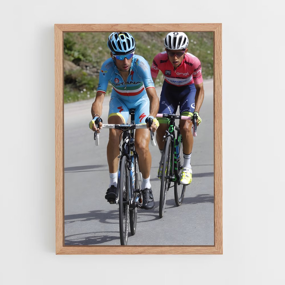 Poster Vincenzo nibali – affiche Cyclisme (vue 4)